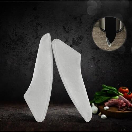 Kitchen Knife Tip Cover 100pcs Knife Point Gags Practical Protective Covers Extended Knife Blade Protection PP Case Kitchen Tool