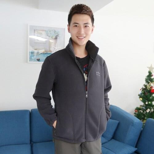 Mens Fleece Jackets Multi-color Soft Warm Outdoor Coats Travelling Camping Cycling Match with Windbreakers Spring Outerwear