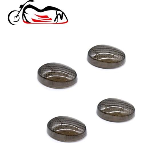 4pcs Turn Signal Light Lens For KAWASAKI EX250R NINJA 250R KLX250S KLX250SF Vulcan S 650 D-TRACKER X 250 Motorcycle Lamp Lens