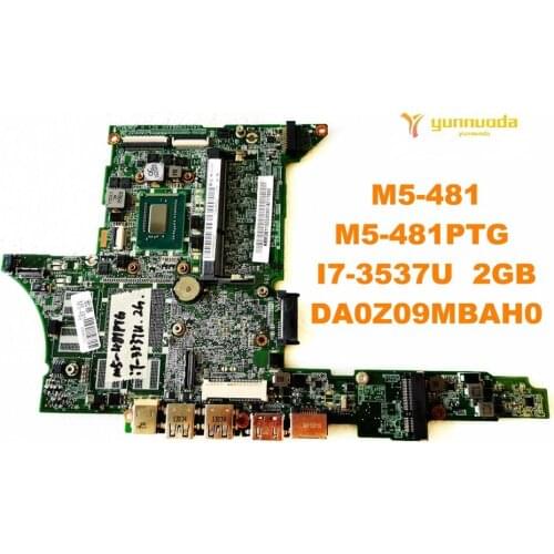 Original for ACER M5-481 laptop motherboard M5-481 M5-481PTG I7-3537U 2GB DA0Z09MBAH0 tested good free shipping