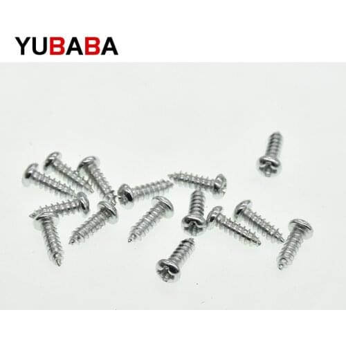 Cross Recessed Round Head Tapping Screw M1M1.2 M1.4 M1.7 M2 M2.3 M2.6 M3 M3.5 M4 Carbon Steel Mini Micro Small Phillips screws