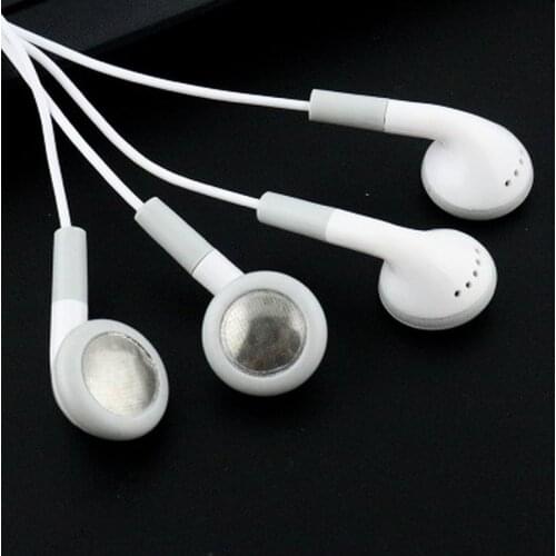 Stereo 3.5mm Headset Earphone Volume Control & Mic for IPhone 6 6s 5 5S 4 4S for IPod for Ipad 2 3 Handfree Headphone Earbuds
