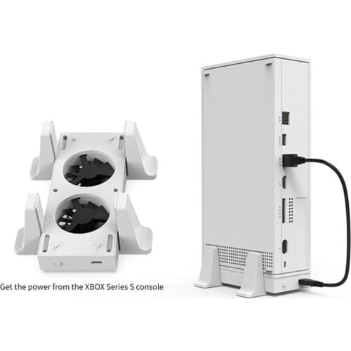 Vertical Cooling Fan Stand Base Host Cooler Bracket for XboxSeriesS Game Console