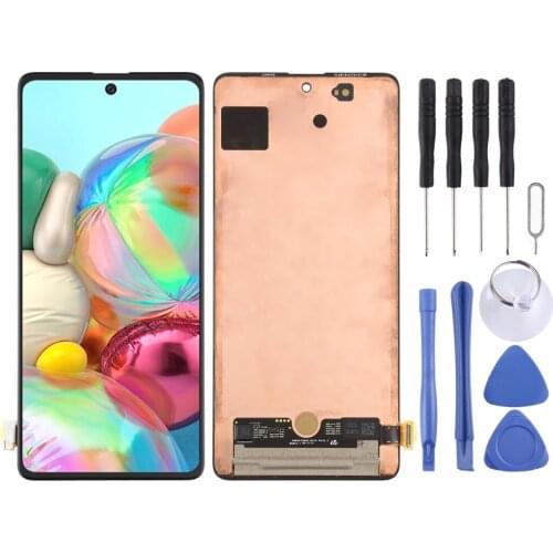 IPartsBuy for Galaxy A71 Original Super AMOLED Material LCD Screen and Digitizer Full Assembly