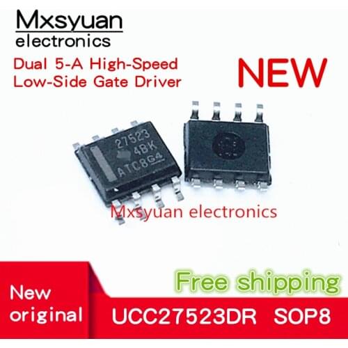 10PCS~50PCS/LOT UCC27523DR UCC27523D UCC27523 27523 SOP-8 New original