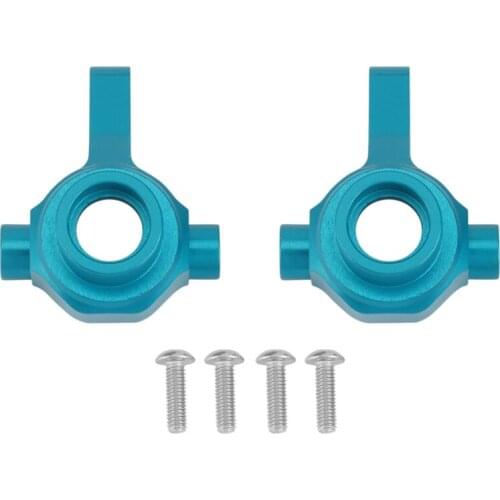 2PCS Metal Front Steering Knuckle Steering Blocks Cup For Tamiya TT02B TT-02B 1/10 RC Car Upgrade Parts Accessories