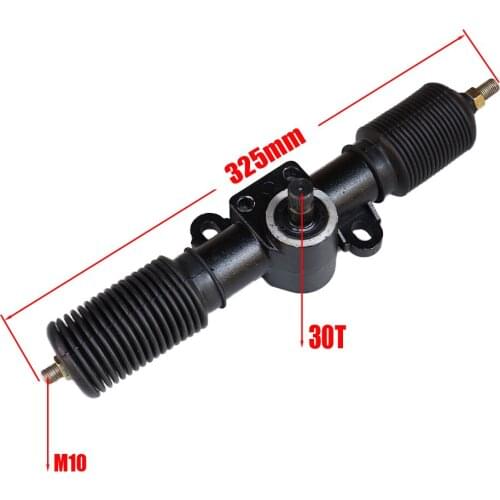 325mm Power Steering Gear Rack Pinion Assy Fit For DIY China Go Kart Buggy Karting ATV UTV Bike Parts Good Quality