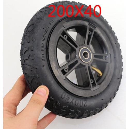 Free shipping 8 inch rubber tyre 200X40 folding bicycle tyre Electric Scooter motorcycle accessories babys car tires