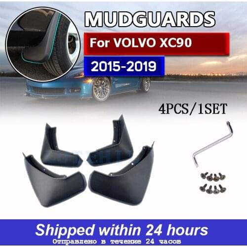 Car Mud Flaps For VOLVO XC90 2016-2020 Mudflaps Splash Guards Mud Flap Mudguards Fender