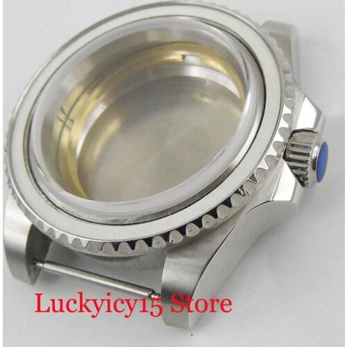 High Quality Stainless Steel Sapphire Glass 40mm Watch Case Fit for MIYOTA Automatic Movement