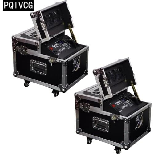 2 pieces 600W double fog machine DMX512 + remote control Thin fog machine Bar, large party, special effect smoke machine