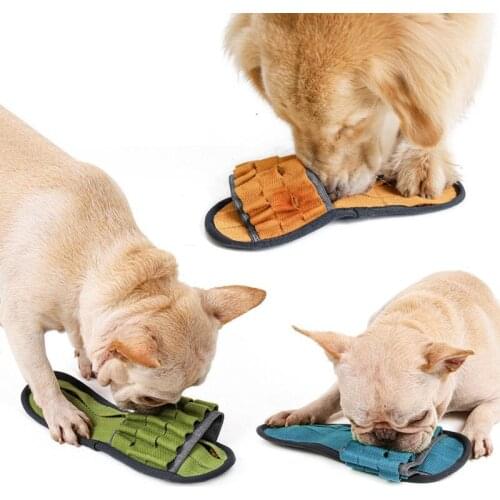 Toys for Dogs Bite Resistant Puppy Funny Play Chew Dog Toy Slippers Sniff Sound Toys Training Pet Supplies