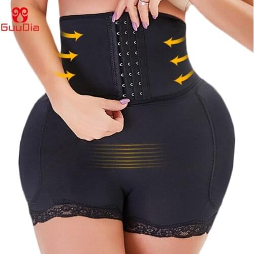 GUUDIA Hip Enhancer Shapewear Shaper Ass Waist Trainer Butt Lifter Tummy Control Shapewear Hi Waist Thigh Slimmer Body Shaper