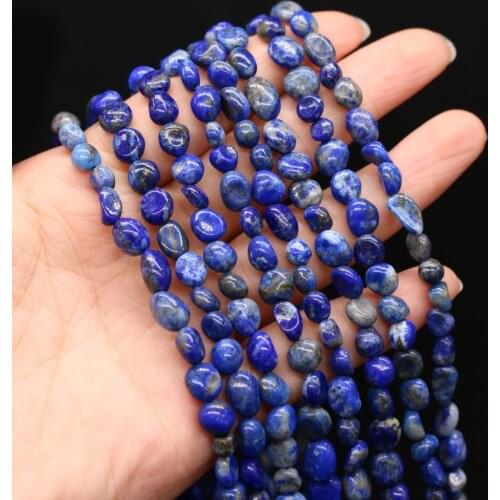 Hot Selling Natural Stone Irregular Lapis lazuli Loose Beads For DIY Jewelry Making Necklace Bracelet Earrings Accessory