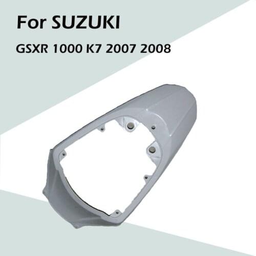For SUZUKI GSXR 1000 K7 2007 2008 Motorcycle Accessories Unpainted Rear Tail Covers ABS Injection Fairing