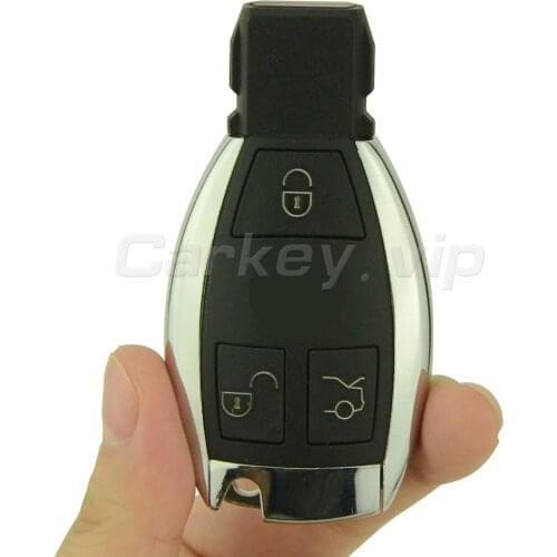 Remotekey Smart car key 3 button 433mhz BGA for Mercedes Benz 2000 - 2014