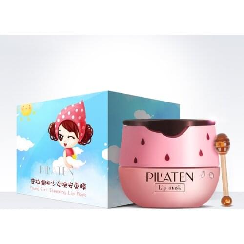 PLATEN Girl Good Night Lip Mask Fruit Natural Extract Hydrating Peel Off Lip Mask Deeply Care Lip Oil Primer Lip Balm TSLM1