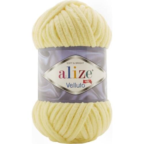Alize Velluto 100 Grams 68 M 100% Micropolyester Knitting Yarn Create Your Own