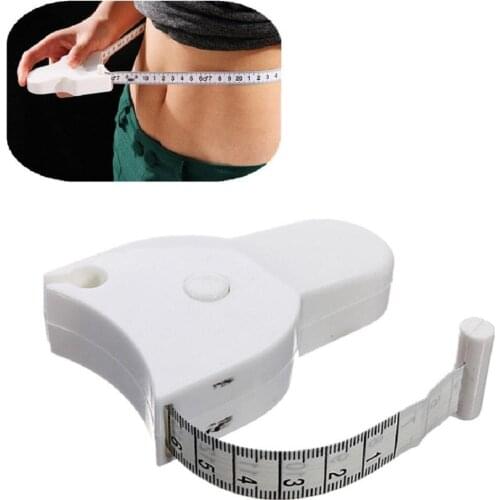 1pcs Body Fat Weight Loss Measure Retractable Ruler 150cm Fitness Accurate Caliper Measuring Tape Accessories