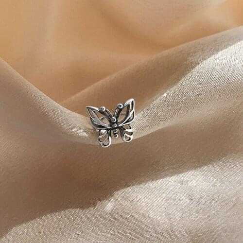 2021 Fashion Metal Hollow Butterfly Ear Clips For Women Girls Cute No Piercing Fake Cartilage Ear Jewelry