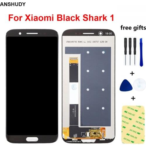 5.99" For Xiaomi Black Shark 1 LCD Screen Touch Glass Digitizer Full Assembly Replacement For Xiaomi BlackShark 1 LCD Display