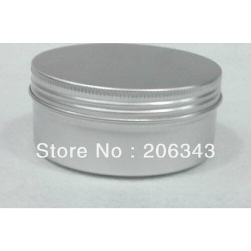 80G silver aluminum cream jar,cosmetic container,eyeshadow container,power container,cream jar,Cosmetic Jar,Cosmetic Packaging