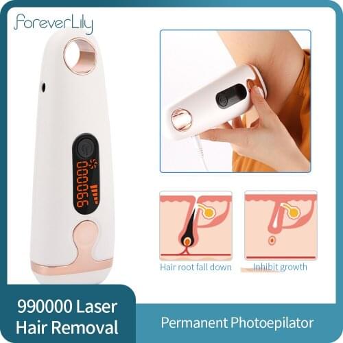 990000 Flashes Laser Epilator Permanent IPL Photoepilator Hair Removal Bikini Facial Body Painless Trimmer Electric Epilator
