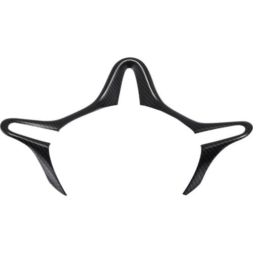 Car ABS Carbon Fiber Style Inner Steering Wheel Cover Trim Frame Fit for Honda Civic 8Th FD2 2006-2011