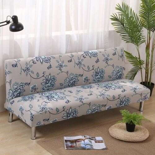 Stretch Chaise Fabric Sofa Cover Elasticity Flexible Printed Couch Canape Sectional Without Armchair Covers Home Furniture Cover