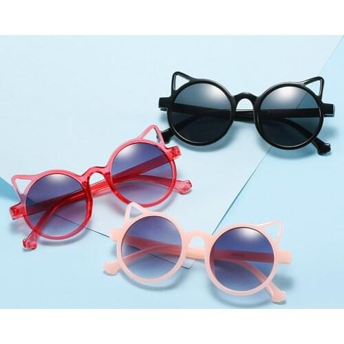 Summer Girl Boys Cute Sunglasse Animal Cartoon Flower Wings Outdoor Children Lovely Vintage Sunglasses Protection Classic Kids