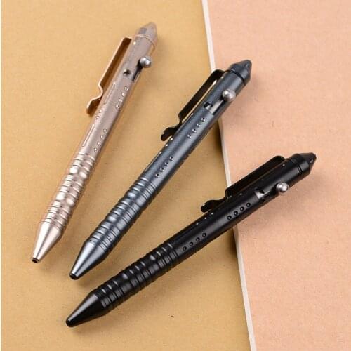 Mulitfunctional 6061 Aluminium Alloy Tactical Pen Self Defense Tool Security protection personal defense tool Tungsten Steel tip