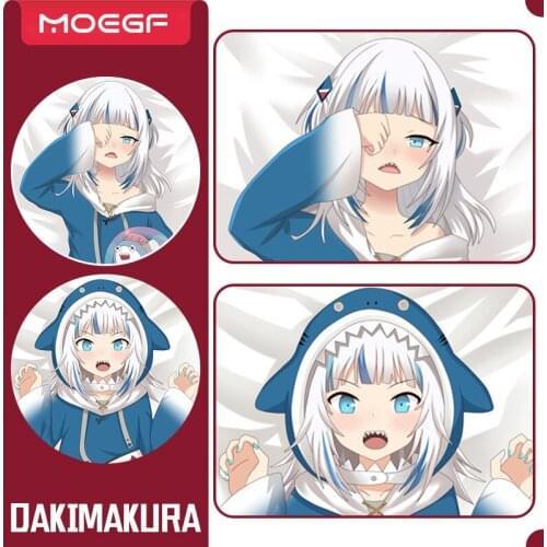 New Anime Dakimakura VTuber DIY Cosplay Custom Hugging Body Pillow Cover