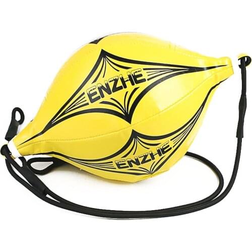 ENZHE New Boxing Speed Ball PU Leather Kids Men and Women MMA Boxing Speed Ball Sanda Muay Thai Hand Speed Training Punch Ball
