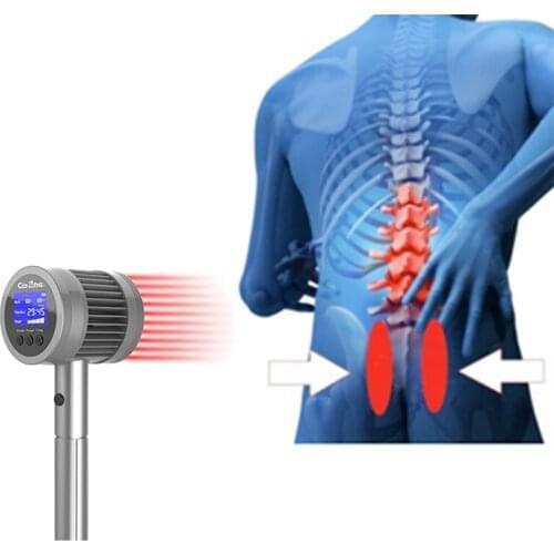 Portable Handheld Handy Cure Light Therapy Unit 650nm+808nm for Knee, Shoulder, Back, Joints Muscle Pain Reliever Cold Laser