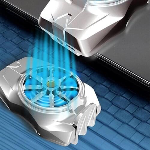 G2 Fan Cooler Universal Quick Cooling Mobile Phone Radiator Gaming Cooler Fan for iPhone Android Phones