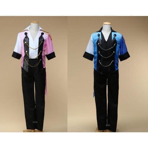 Victor Nikiforov Katsuki Yuri Cosplay Costumes Yuri On ICE Gradient Skating Suit Halloween Anime Unisex Cosplay Costume