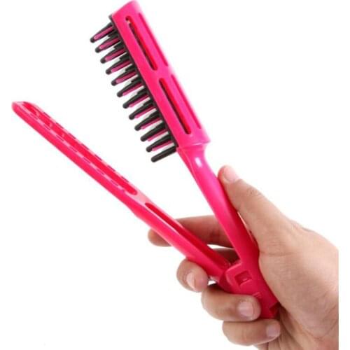 2018 hot sales V style design comb Hair styling and hair-comb hair tool Fashionable 100 changes modelling High quality