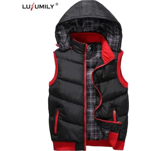 Lusumily Women Vest Spring Winter Fashion Sleeveless Jackets Female Cotton-Padded Vests Thicken Brand Waistcoats Plus Size 5XL