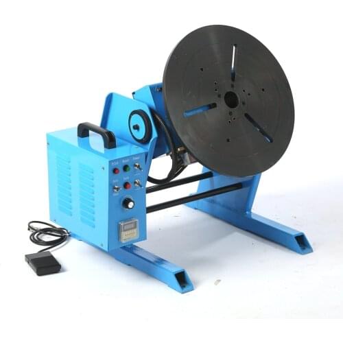 30KG Welding Positioner Turntable HD-30 30KG Center Hole 25mm Without Chuck