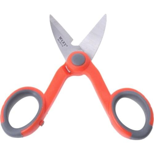 5-1/2" Multipurpose Electrical Shears Fiber Optic Kevlar For Cut Electrical Wire