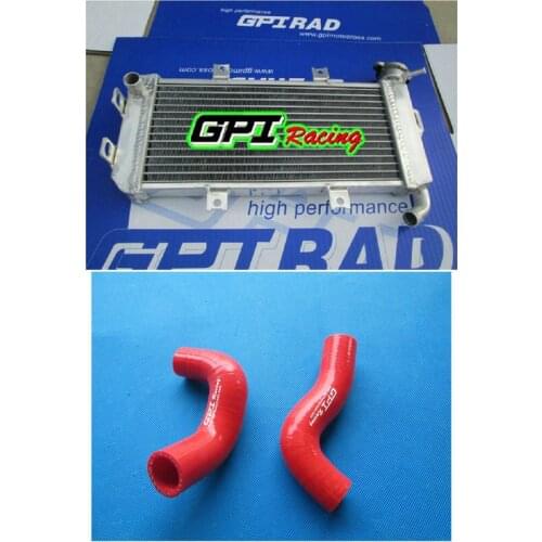 For Kawasaki Ninja EX 650R EX650 EX650R 2006-2008 2007 08 Aluminum Radiator + hose