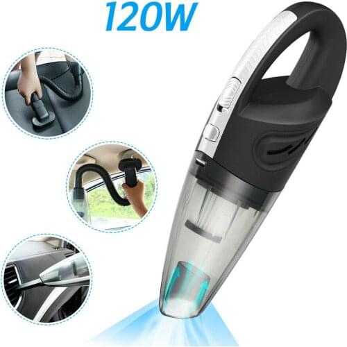 Car Vacuum Cleaner Car Handheld Vacuum Cleaner Mini Vacuum Cleaner For Car Aspirateur 120W Powerful Vaccum Cleaners Auto USB