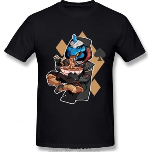 Cayde 6 T Shirt Fashionable Plus Size Spicy Ramen Time Vintage Design T-shirt Men Harajuku TShirt Funny Tees Harajuku