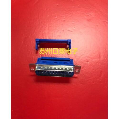 Imported DIDC Welding-free Crimping Female Male DB25 Core Can Be Shelled Blue