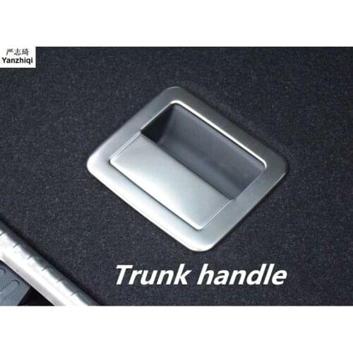 Trunk Tail box handle sequins decoration sticker accessories car styling for 2016 2017 2018 Volkswagen VW Tiguan mk2