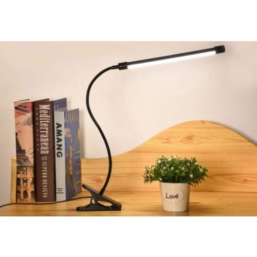 Table lamp Led Flexo Desk Lamp With Clamp USB Remote Control Stepless Dimming Eye Protection Reading Light Lamp Office