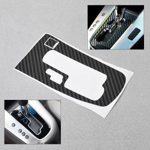 CITALL New Car Carbon Fiber Gear Shift Panel Protective Sticker Decal For Chevrolet/Holden Cruze AT 2012 2013 2014 2015