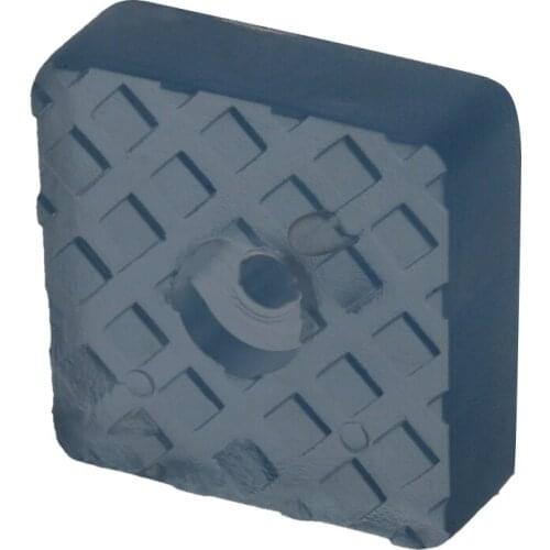 MroMax 4/12/16/20/40pcs Foot Pads Square Height 8.5/9/10mm HS-2820 Silicone Length 22/30/29mm Home Furniture Hardware Foot Pads