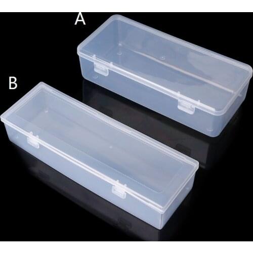 Rectangle Plastic Storage Case Collection Box Jewelry Beads Container Business Cards Box Hardware Tools Accessories Organizer