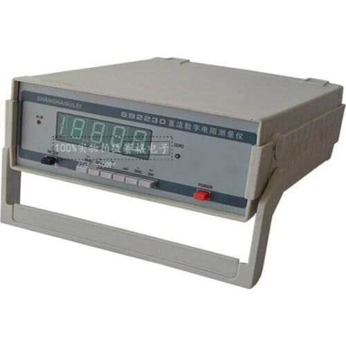 SB2230 DC Digital Resistance Tester Digital Resistance Bridge DC Resistance Tester